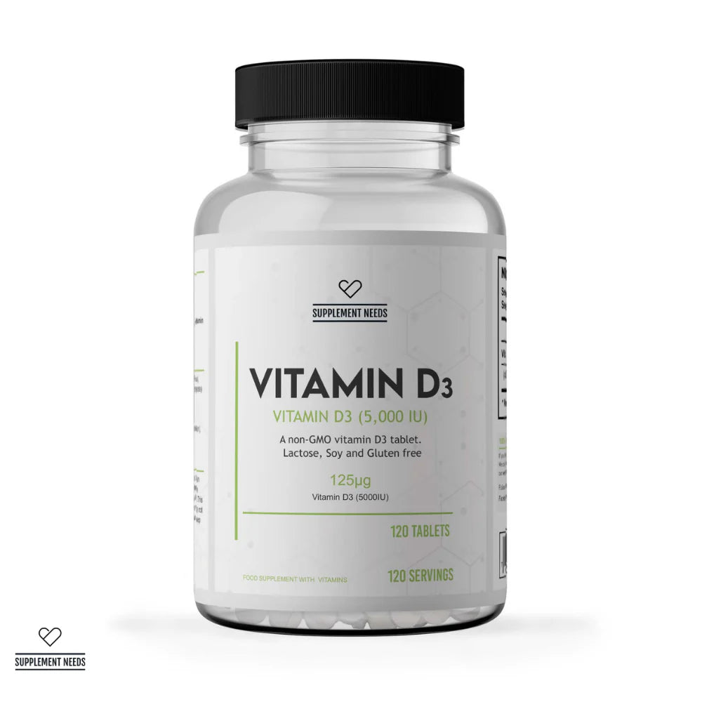 Supplement Needs - Vitamin D3 120 Servings