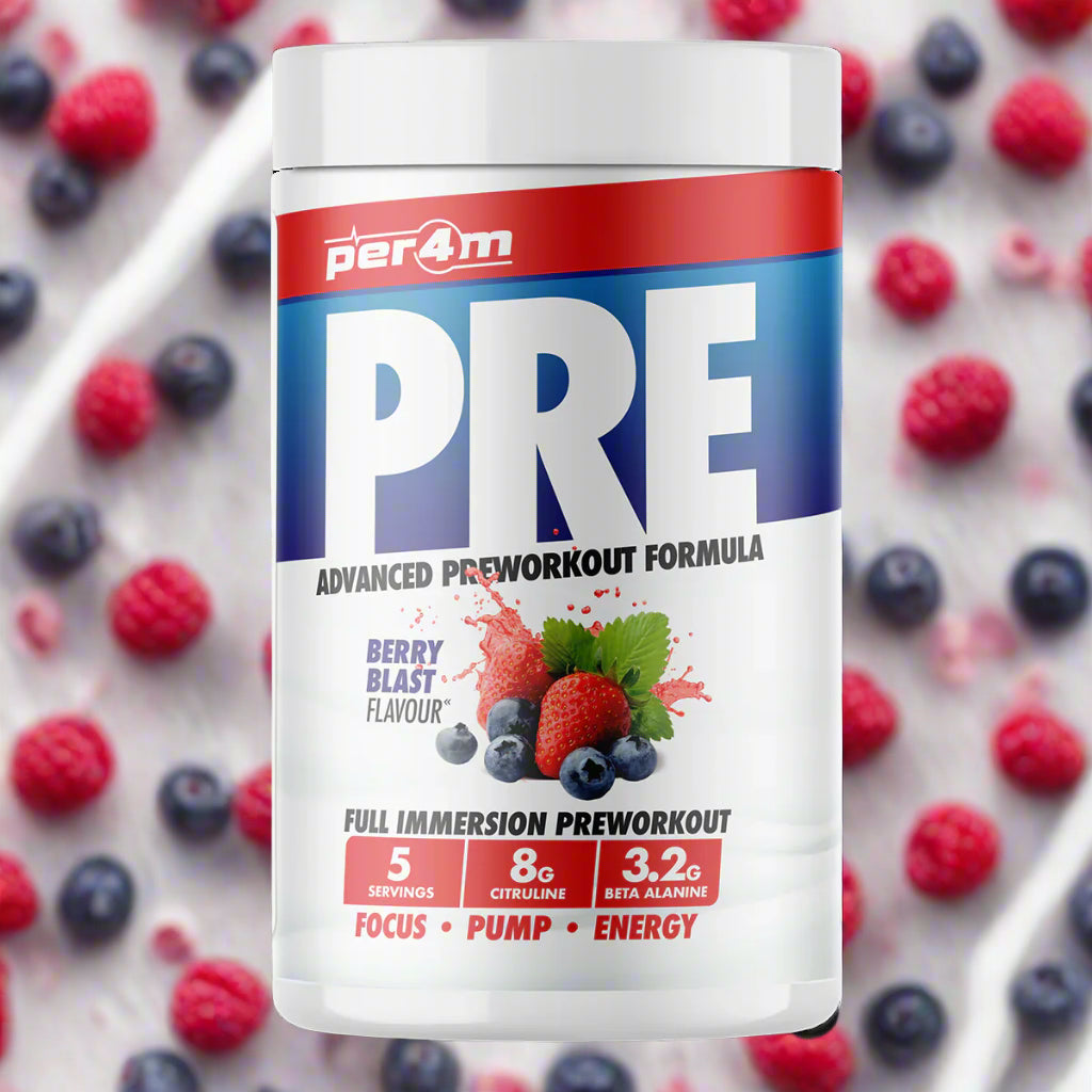 Per4m Pre Berry Blast 5 Servings