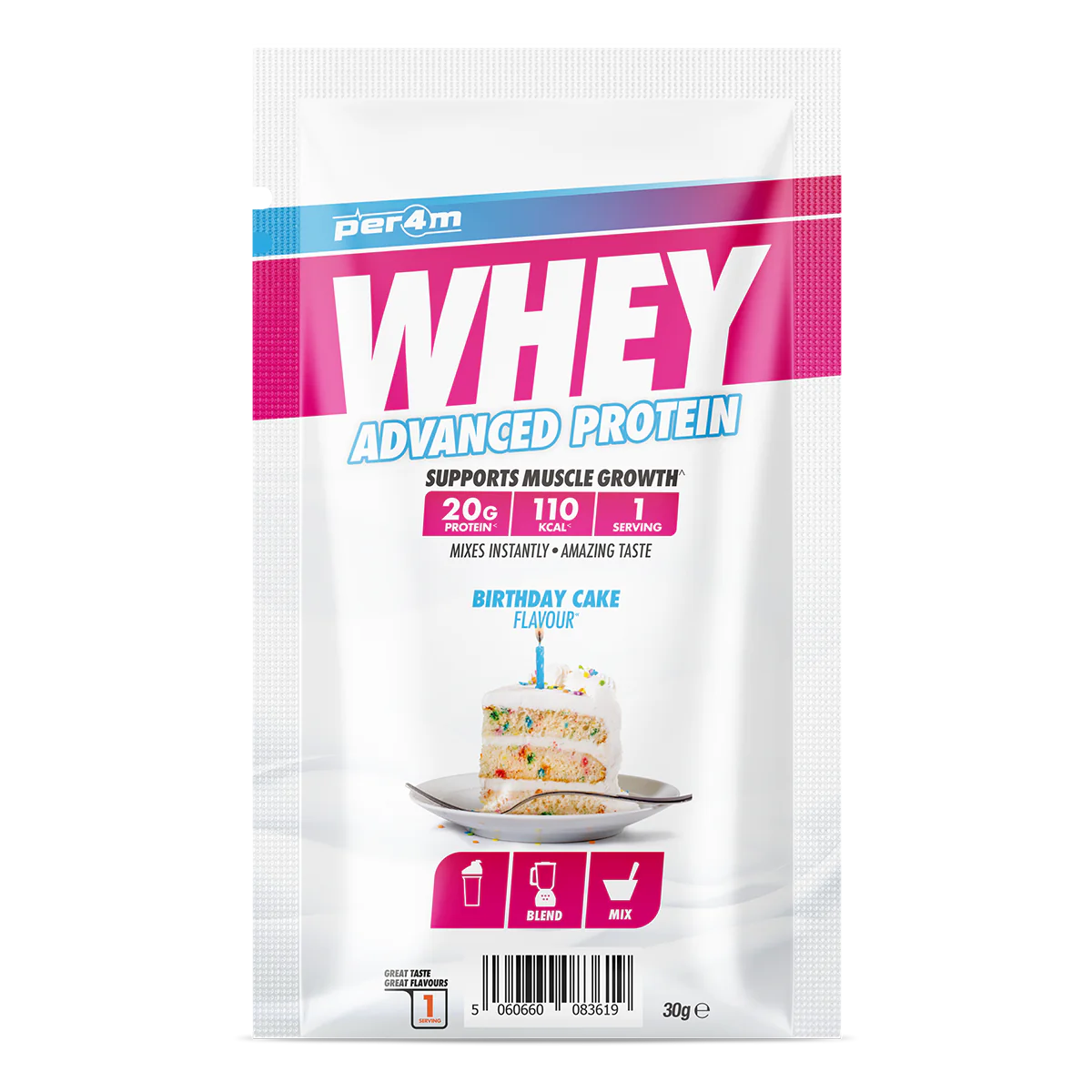 Per4m - Whey Protein Sachets 1 Serving