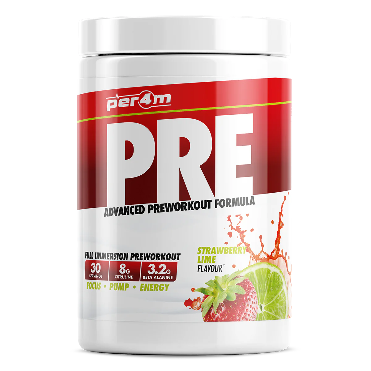 Per4m - Advance Pre Workout Formula 30 Servings